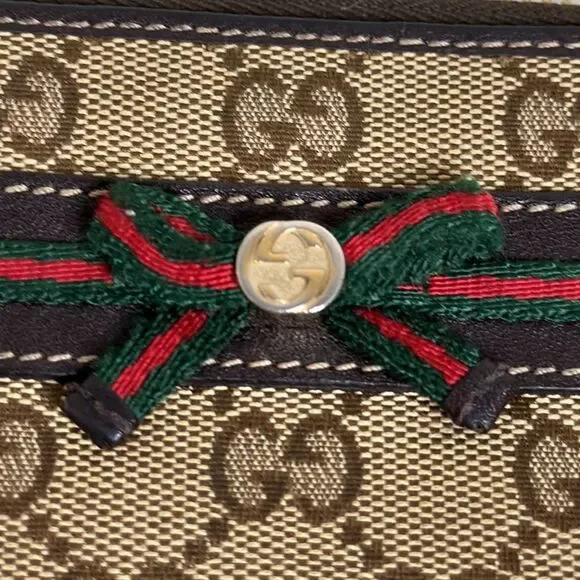 💯Authentic Gucci Zipped Long Wallet with Cherryline 🍀 - Picture 2 of 15